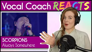 Vocal Coach reacts to Scorpions - Always Somewhere (Klaus Meine Live)