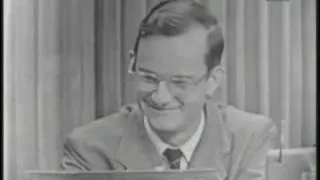 Whats my line? - Wally Cox