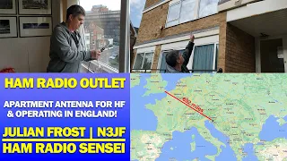 Apartment Antenna For HF & Operating in England - Ham Radio Outlet