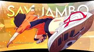 Say jambo | Nishinoya yuu Haikyuu [AMV/Edit]📱 alightmotion *free preset*