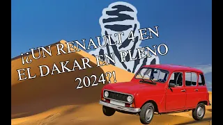 UN RENAULT 4 EN EL DAKAR EN PLENO 2024