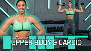 30 Minute Upper Body & Cardio HIIT Burn Workout | EFFORT - Day 14