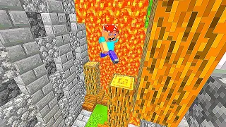 Minecraft lava run