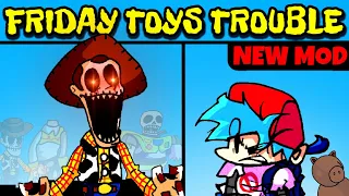 Friday Night Funkin' Vs Toys Trouble New Toy Story.EXE | Non Pibby Toy Story FNF Mod