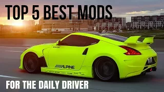 TOP 5 BEST MODS FOR YOUR EVERYDAY RIDE!!