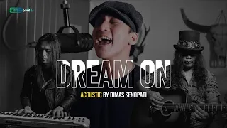 Dimas Senopati  - Dream On (Acoustic version) Aerosmith Cover | First time hearing Reaction