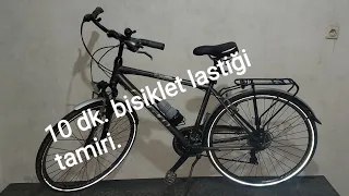 Bisiklet lastik yaması nasıl yapılır ? (Kendin yap) How to make a bicycle tire patch? (DIY)