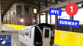 MTA New York City Subway Train Toy and Train Ride To Cortlandt St WTC Station