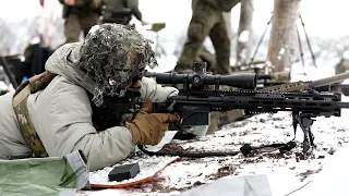 U.S. Army Soldiers with 101st and Polish Snipers of the 16th Polish Airborne Brigade