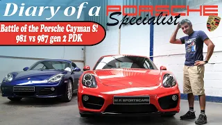 Porsche Cayman S 987 Gen 2 vs 981 3.4: Episode 6 Diary of a Porsche Specialist