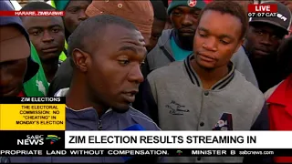 Zim election results streaming in, Zimbabweans react