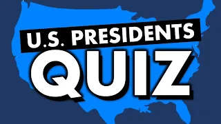 US Presidents Quiz - 15 questions - Multiple choice test
