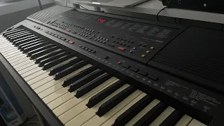 Yamaha PSR400 / PSR 500 sound demo