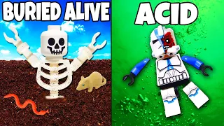 DEADLY Environments vs LEGO Minifigures...