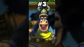 BOSSES RANKED LEAST to MOST Cool for Donkey Kong Country Tropical Freeze