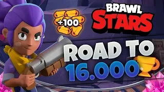 LLEGANDO A 16.000 COPAS CON SPIUK!!! *BRAWL STARS* - MaR-CeU