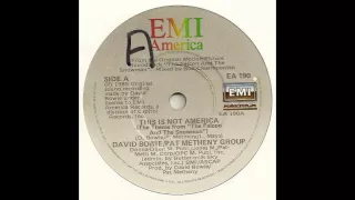 David Bowie & Pat Metheny - This Is Not America (DK This Is England Mix)