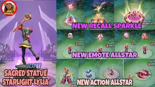 NEW UPDATES 2024- RECALL EPIC ALLSTAR| NEW EMOTE| NEW ACTION| SACRED STATUE STARLIGHT