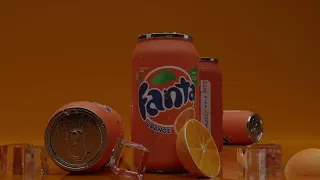 My Fanta Comercial Created By #blender