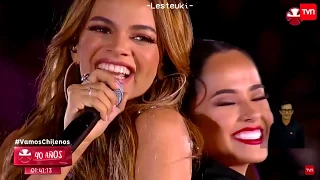 [181201] Leslie Grace Feat. Becky G - Diganle (Teleton Chile 2018) Full Stage