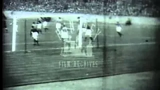 Cardiff City win the 1927 F.A. Cup.  Film 18608