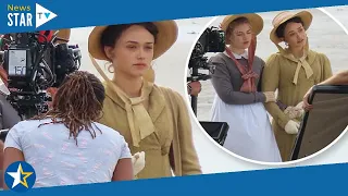 Sanditon's Rose Williams films scenes for season 2 of the hit show in full costume12 982427