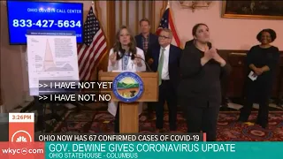 WATCH | Gov. Mike DeWine holds coronavirus briefing
