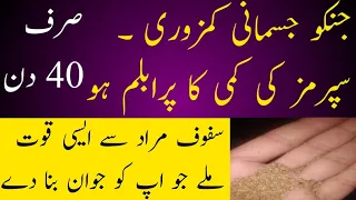 Best Remedy for Weakness In Urdu | kamzori ka behtreen or asan ilaj |  @hakeemmuhammadismail