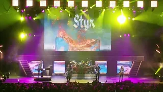 STYX " LIGHT UP " @ GIANT CENTER HERSHEY, PA. 6/30/18