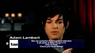 On the Record with Adam Lambert - Idol All-Star Takeover on Fuse, 1/11/10
