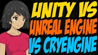 Unity vs Unreal Engine vs CryEngine