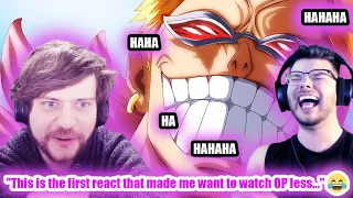 One Piece NOOB blind reacts to OP Laugh Alphabet - One Piece Reaction