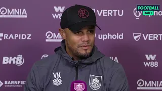 Vincent Kompany speaking on Lyle Foster who has signed a new deal at Burnley.