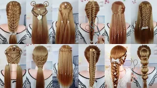 28 Easy & Beautiful Hairstyles For Long Hair #98 | Braided Hairstyles For Girls