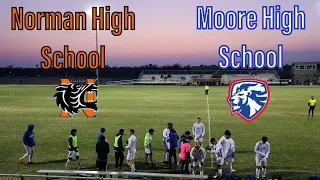 Norman High School vs Moore High School-Boys Varsity Soccer 2022 #aidenc08 #sports #soccer