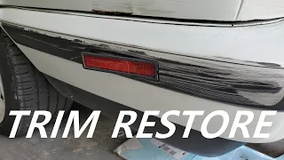 Quickie | BMW E34 Rear Bumper Trim restore | EuroWagon
