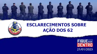 Esclarecimentos sobre ação dos 62 - Fique por Dentro 21/01/2023 - SindGuardas-SP