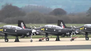 Tucano graduation day RAF Linton On Ouse 24th March 2016