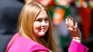 Why did Princess Amalia move to Madrid?