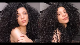 CURLY HAIR ROUTINE 2020 ✨