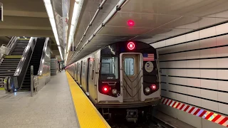 96th St-2nd Av Bound 2006 R160A Alstom 8421 M Train From 34th St-Herald Square To 96th St-2nd Av