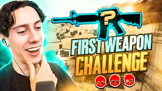 PUBG First Weapon Challenge ft. TGLTN & Shrimzy