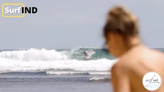 Better than no surf, Impossibles today, 23rd, 2022. Bali surfing