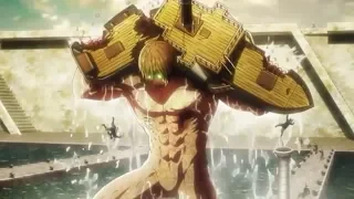 (English Full Scene) Eren Kruger Titan Transformation Attack on Titan Season 3 Part 2 Episode 8