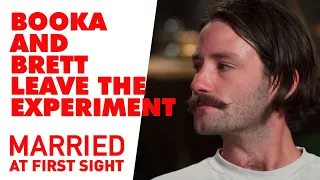 Booka and Brett reveal why they're leaving the experiment | Married at First Sight 2021