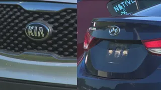 Car owners file class action lawsuit against KIA and Hyundai after rash of stolen vehicles