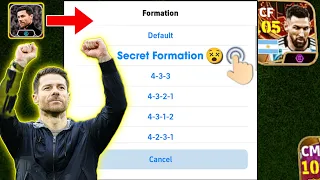Best Quick Counter Custom Formation For Xabi Alonso Manager 😍🔥 in eFootball 2024 Mobile !!