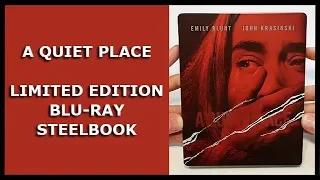 A QUIET PLACE - LIMITED STEELBOOK UNBOXING - MEDIA MARKT/SATURN EXCLUSIVE