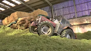 Silage 23  PITWORK Massey 399 Whistling TURBO Skilled operator2 30th May 2023