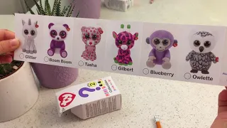 Beanie Boos Mini Boos Series 2 TY Collectible Figures Blind Box opening